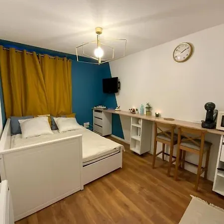 Studio Confortable, Equipe - 2min Caserne De Bonne شقة غرونوبل